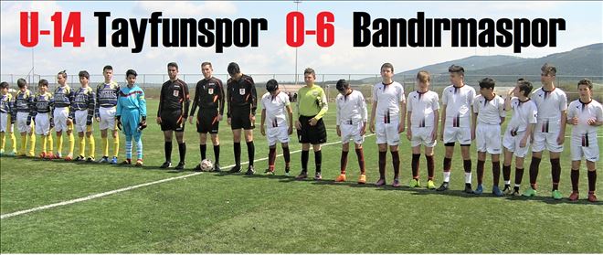 U-14 Lig´de heyecan kasırgası
