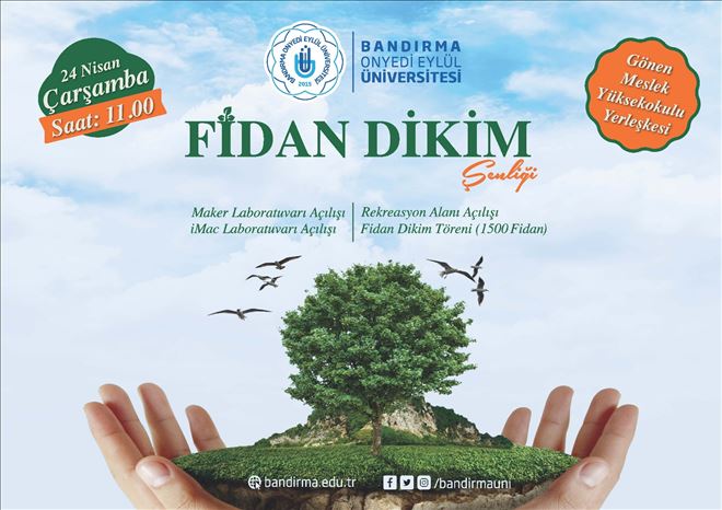 1500 fidan toprakla buluşacak