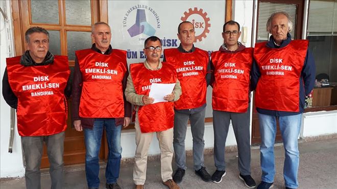 Erdek Emekli-Sen´den açıklama