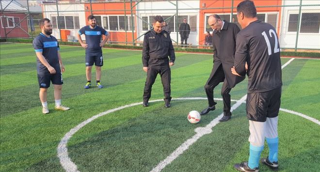 Kurumlar arası Halı Saha Turnuvası başladı