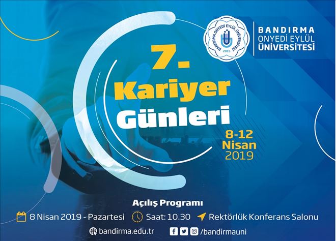 Üniversitede 7. karıyer günleri