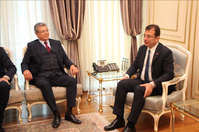 İmamoğlu´nu ziyaret etti