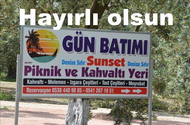 Hem Göze, hem Gönül´e Gün batımı