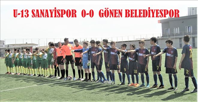 U-13 lig´te dişe diş mücadele