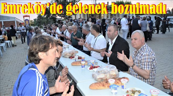 Emreköy´de Halil İbrahim Sofrası