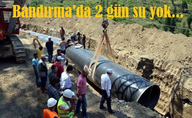 Bandırma´da su kesintisi
