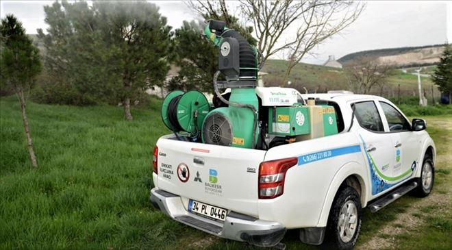 İlaçlama başladı