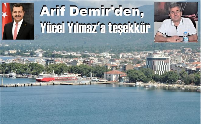 İyi Parti Başkanından, Yücel Yılmaz´a teşekkür