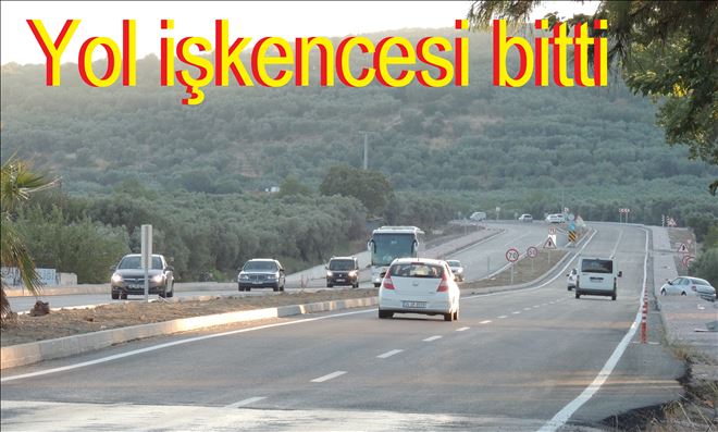 Erdek çevre yolu açıldı