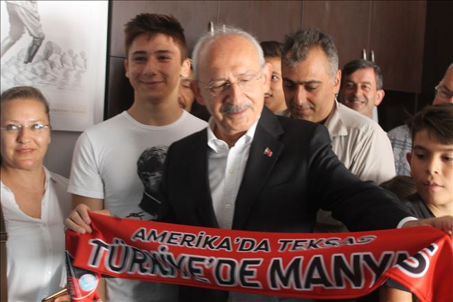 KILIÇDAROĞLU MANYAS´ta