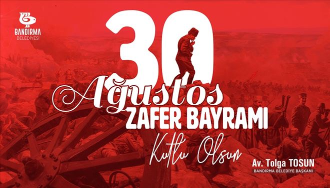 30 Ağustos Zafer Bayramımız kutlu olsun.