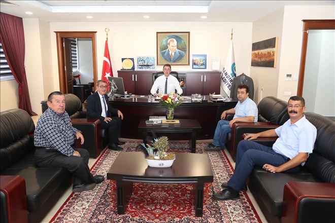KIBRISCIK BELEDİYE BAŞKANINDAN ZİYARET