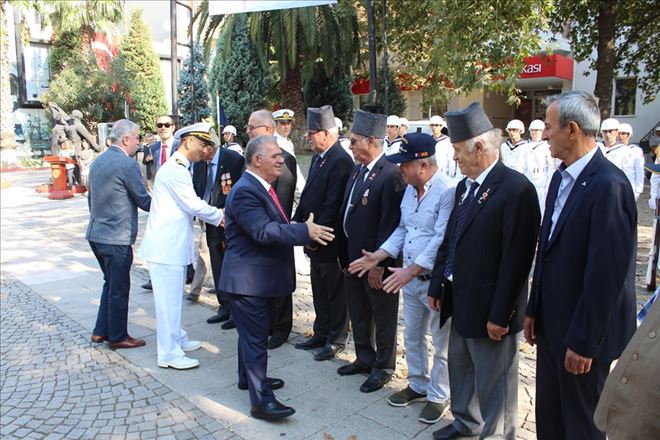 Erdek´te, 19 Eylül Gaziler günü törenle kutlandı