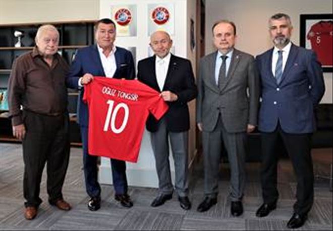 TSYD´DEN FUTBOL FEDERASYONUNA ZİYARET