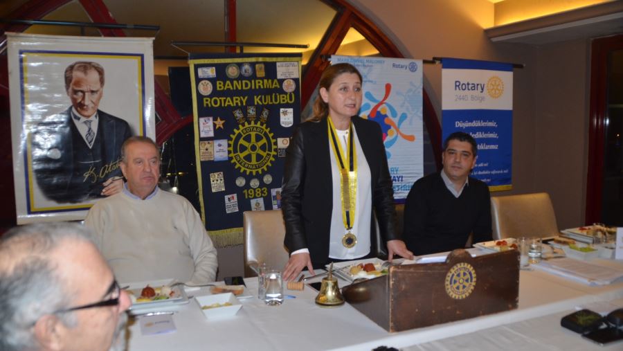 Rotary, gazetecileri ağırladı