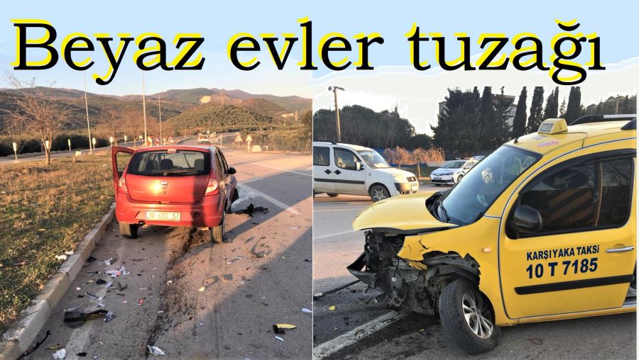 Aynı adres, beyaz evler önü