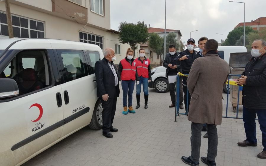 Kızılay’dan karantina gıda ve hijyen desteği