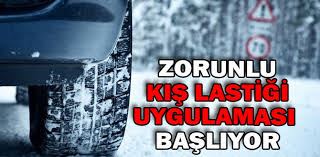 Zorunlu Kış Lastiği Uygulaması 1 Aralık Tarihinde Başlıyor