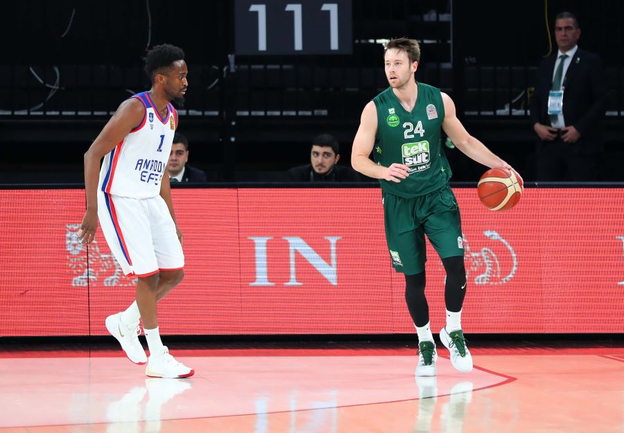 TEKSÜT BANDIRMA BK, ANADOLU EFES’E MAĞLUP OLDU