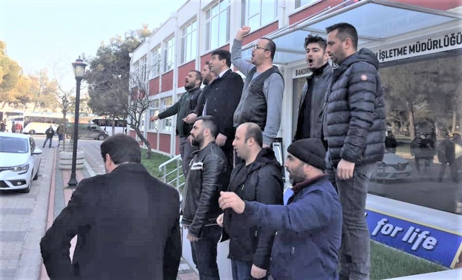 İşçi çifte standart’a kayıtsız kalmadı