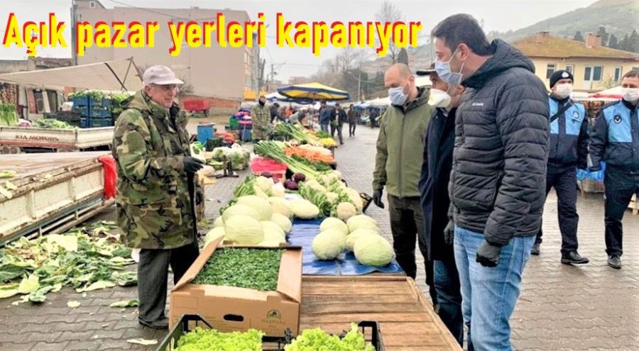 Açık pazarlar kapanıyor