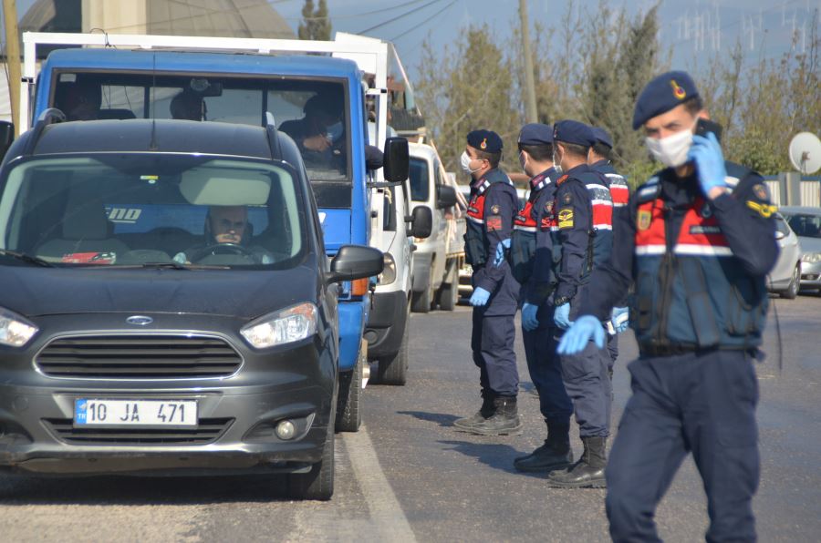 Jandarmadan trafik denetimi