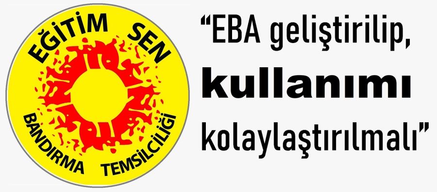 “EBA geliştirilip, kullanımı kolaylaştırılmalı” 