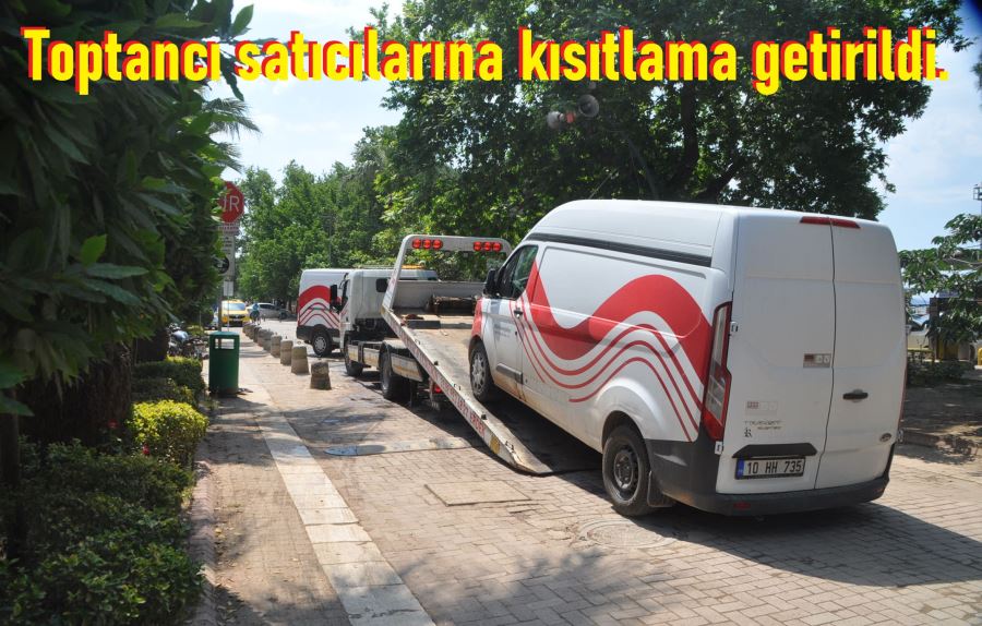 Servis araçlarına kısıtlama getirildi.