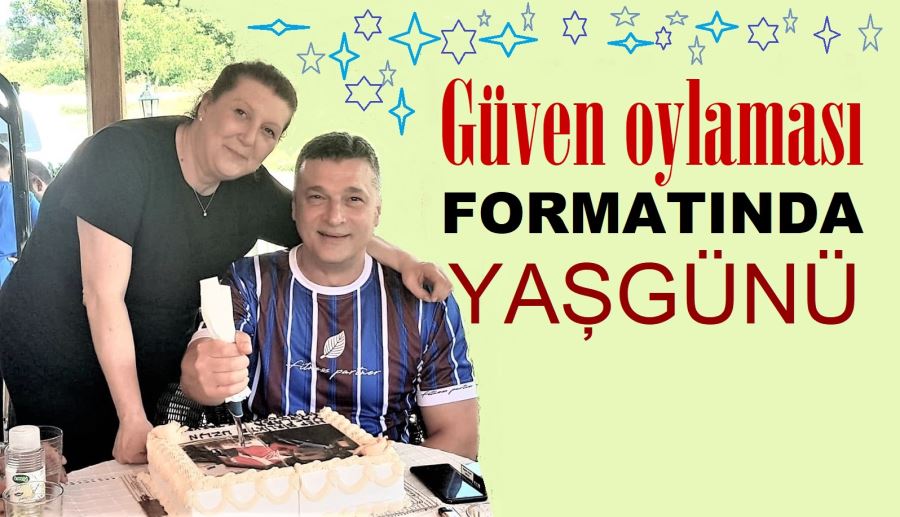 Anlamlı yaş günü kutlaması