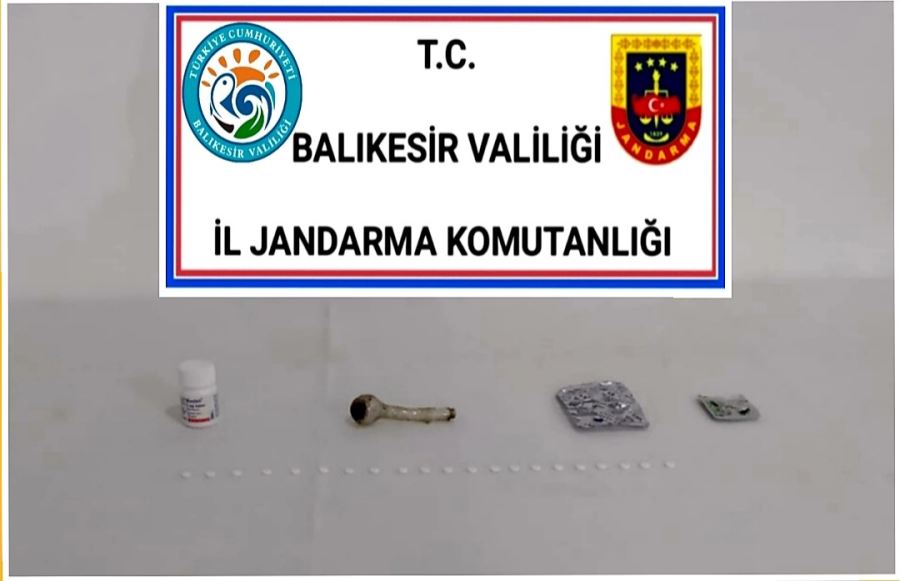 Uyuşturucu hap yakalandı
