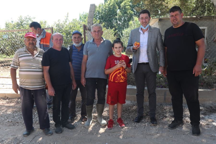 Çalışmaları yerinde inceledi