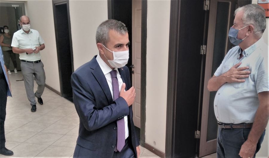 Kaymakam Atasoy’dan belediye ziyareti