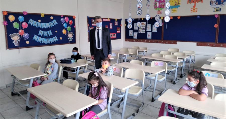 GÖNEN’DE YÜZ YÜZE EĞİTİM BAŞLADI