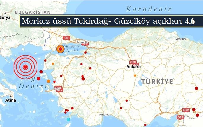 Son 24 saatte 80 sarsıntı