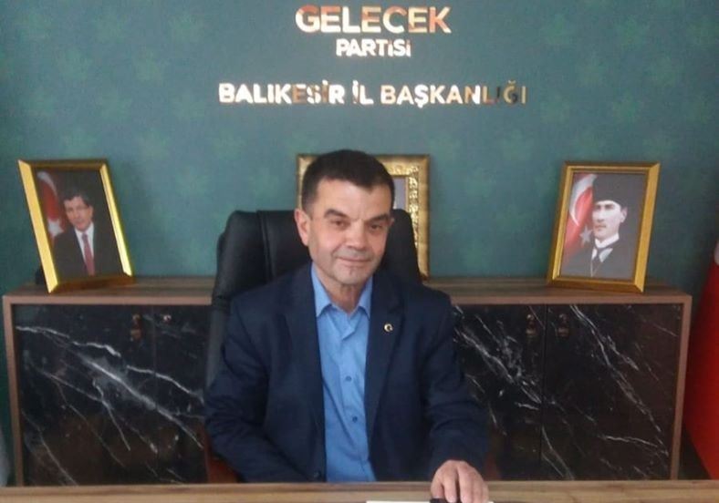 Gelecek Partisi İl Başkanı Mehmet Tıkız, görevini devretmeye hazırlanıyor.