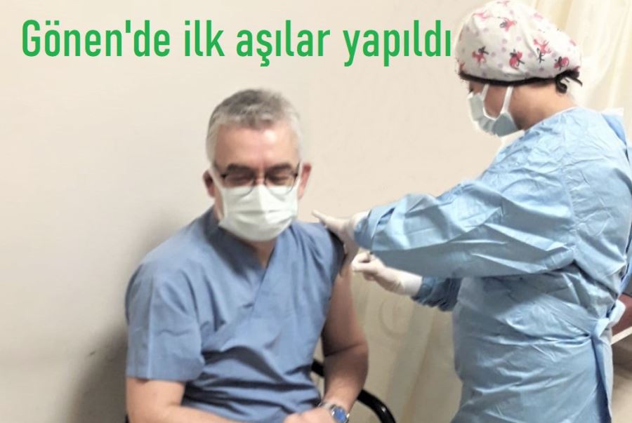 İlk aşılar yapıldı