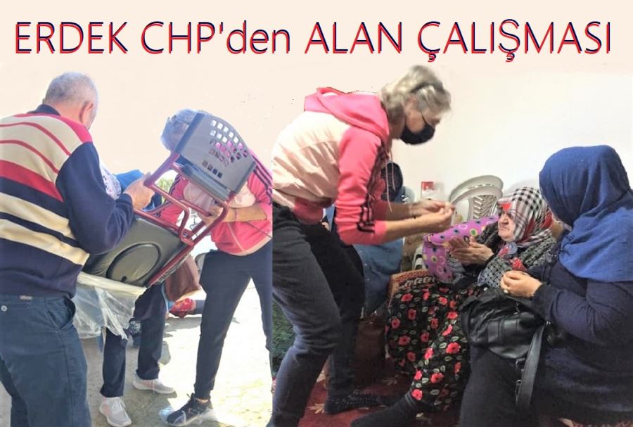 Erdek CHP’den sosyal yardım