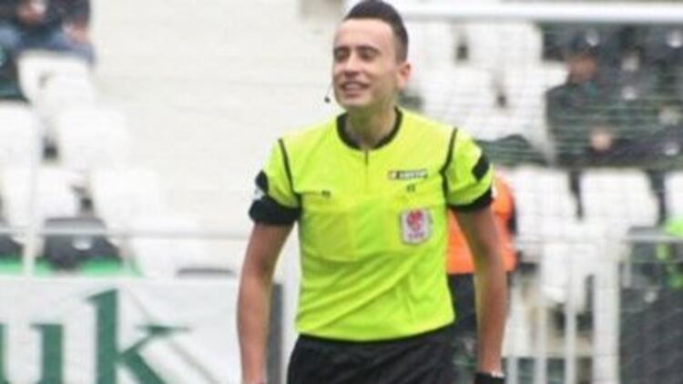 Bursaspor-Bandırmaspor maçının hakemi Taşkınsoy