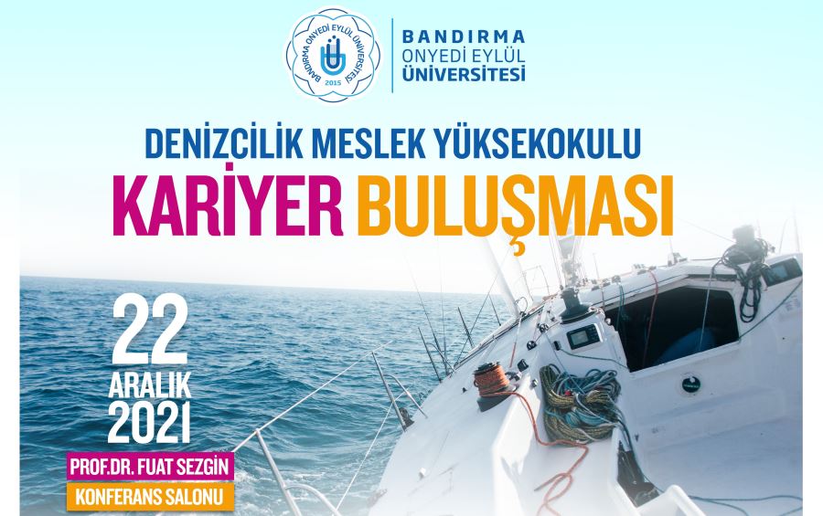 Denizcilik Meslek Yüksekokulu Kariyer Buluşması Düzenleniyor