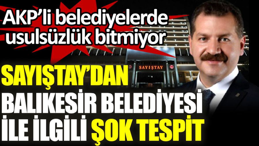 Büyükşehir Belediyesinde şok tespit