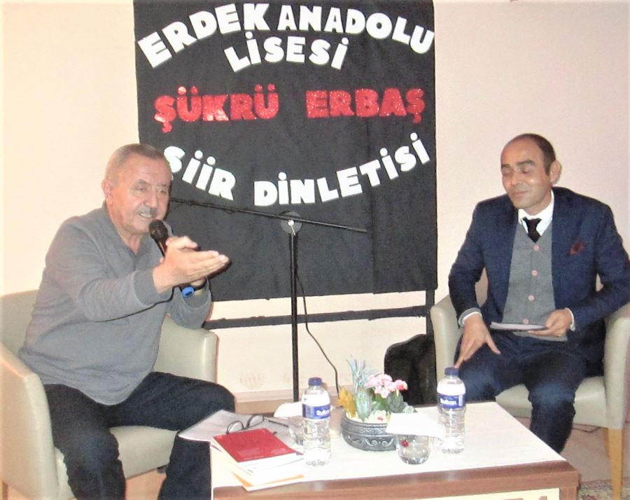 Şükrü Erbaş, Erdek Anadolu Lisesi’nde