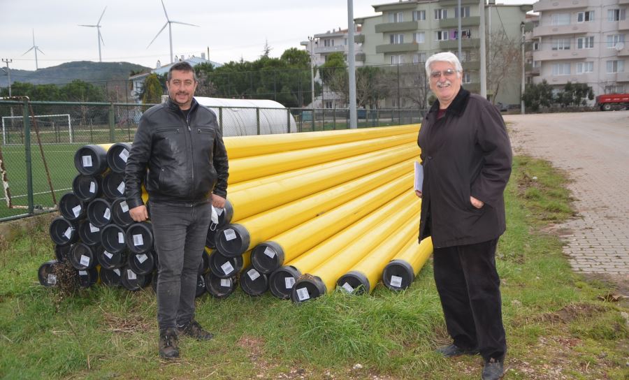 Edincik’e doğalgaz yolda