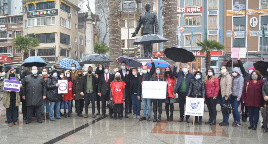 İstanbul sözleşmesi ayağa kaldırdı