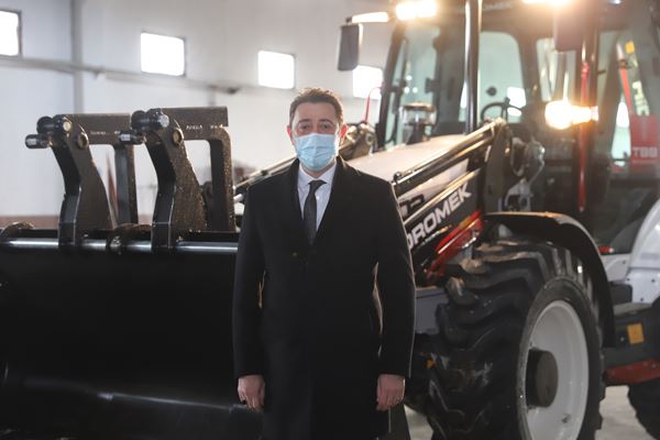 Belediyeler birliğinden hibe kepçe