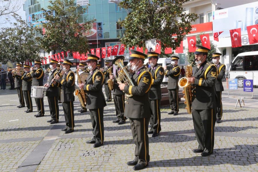 ATATÜRK’ÜN EDREMİT’E GELİŞİ KUTLANDI