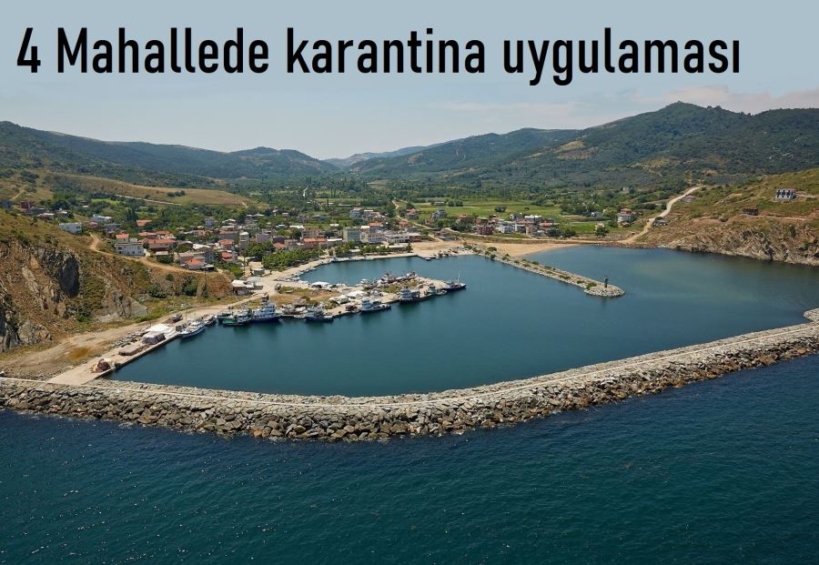 Erdek’in 4 kırsal mahallesinde karantina