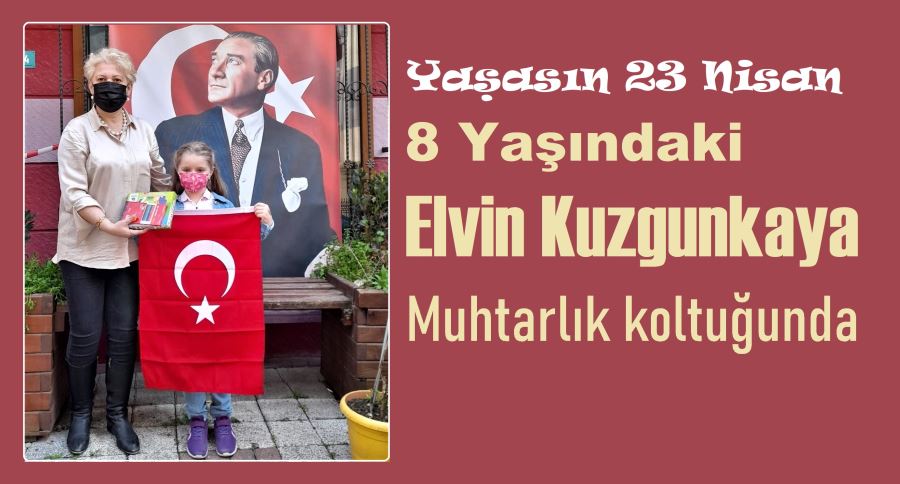 Muhtarlık makamına oturdu