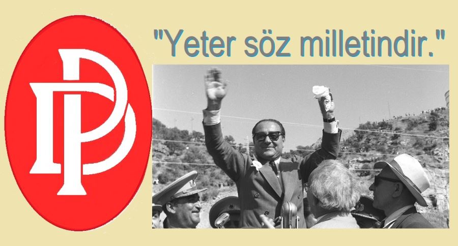 Demokrat Parti, İktidara gelişinin 71. yılını kutluyor.