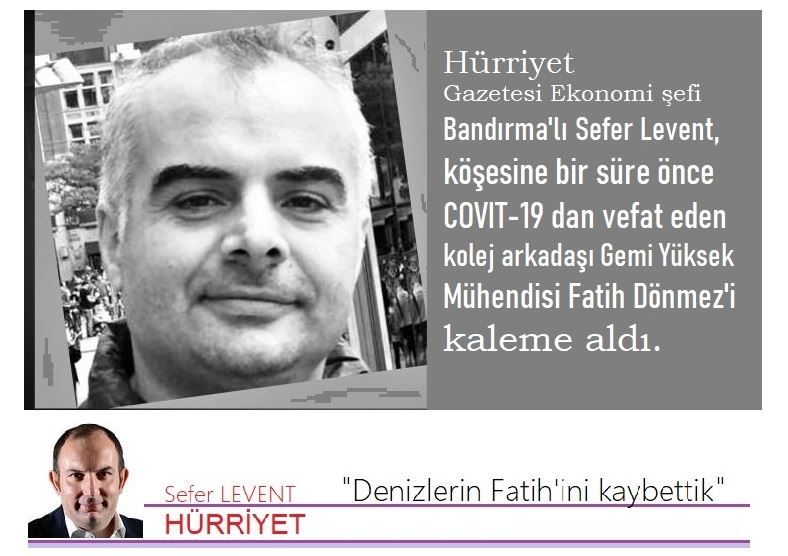 Denizlerin Fatih’ini kaybettik