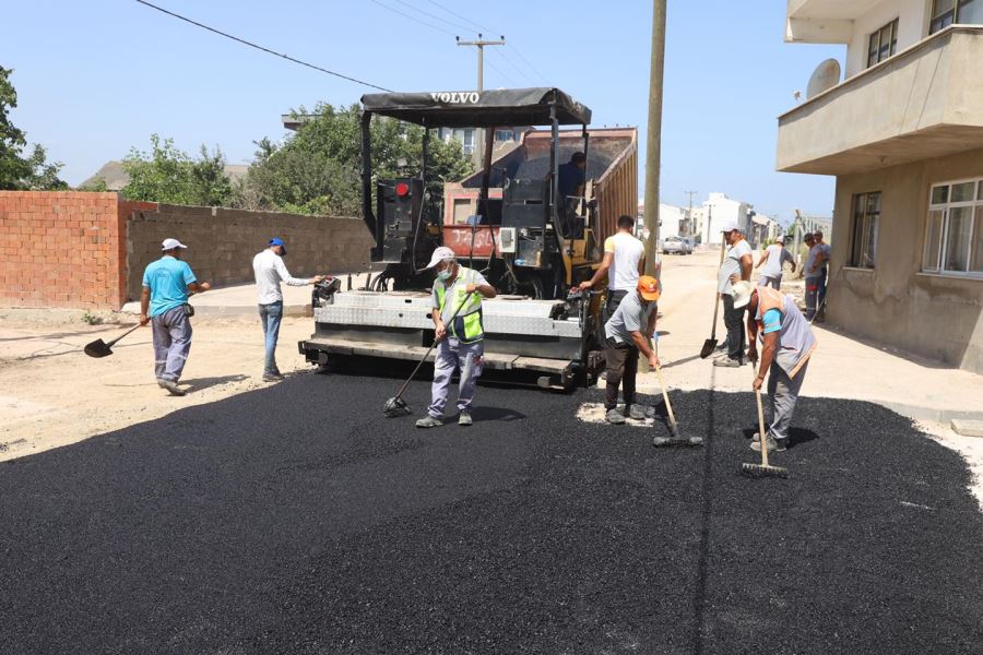 KAYACIK CADDESİ ASFALTLANIYOR